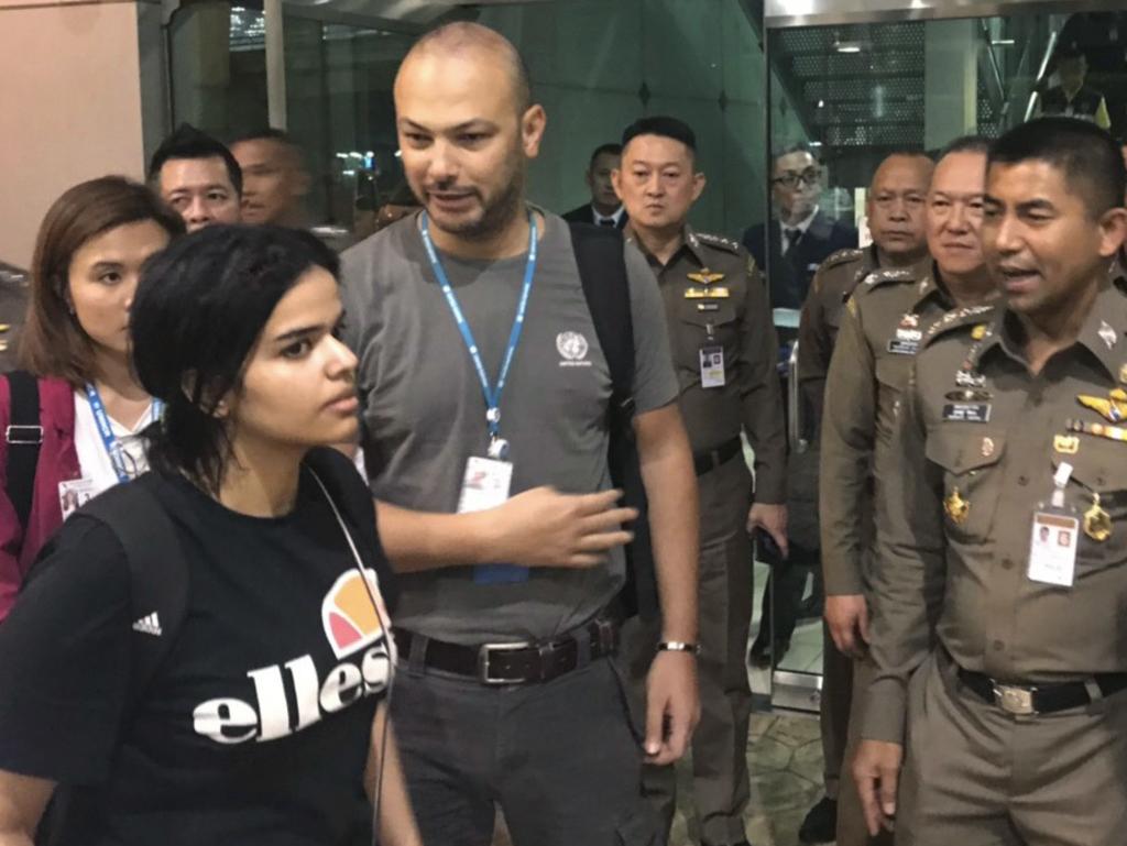 Rahaf Mohammed Alqunun begged Australia to approve her asylum bid, claiming she was trying to escape her “abusive” family. 