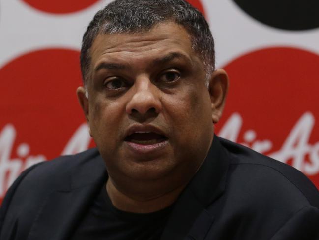 AirAsia Group CEO Tony Fernandes, press conference, Sydney Harbour Marriott. Pic - Britta Campion