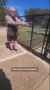 Fiery clash erupts at Aussie dog park