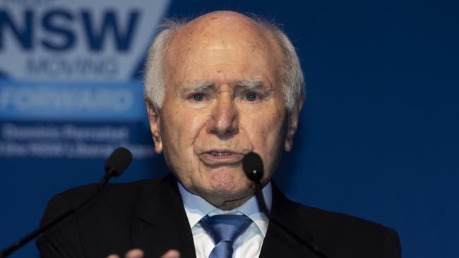 Former PM John Howard. Picture: NCA Newswire / Monique Harmer