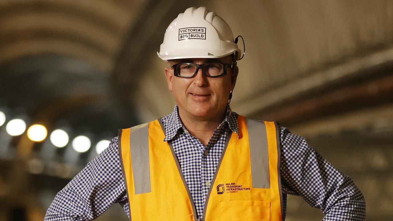 Transport boss Corey Hannett says the plan will get more construction workers vaccinated. Picture: Alex Coppel