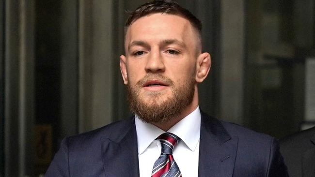 McGregor was found in a civil court to have sexually assaulted a woman. Picture: Timothy A. Clary/AFP