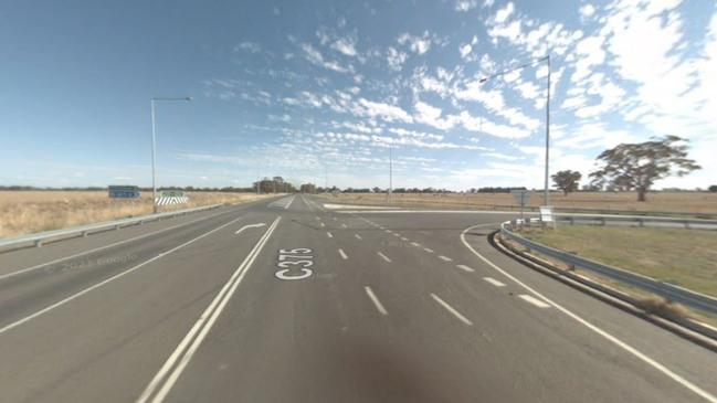 The intersection of Rutherglen-Wahgunyah Rd and Victoria St, where a car and truck collided. Picture: Google