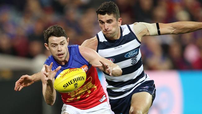 Brisbane and Geelong are the teams to beat based on the core four. Picture: Michael Klein