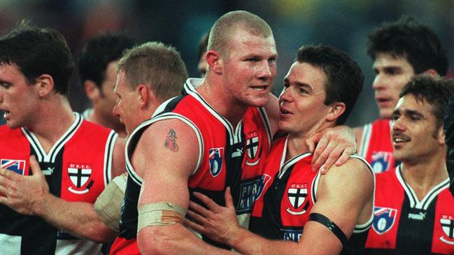 Hall enjoyed some good years at St Kilda before departing in 2001.