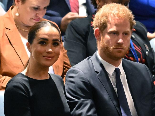 Prince Harry has remained distant from his family since moving to the US in 2020. Picture: AFP