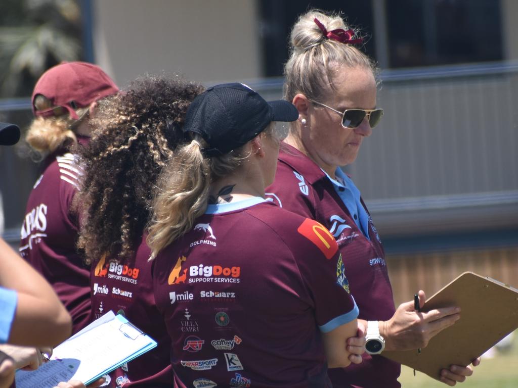 Capras under-17 girls coach Nikki Carpenter. Photo: Pam McKay