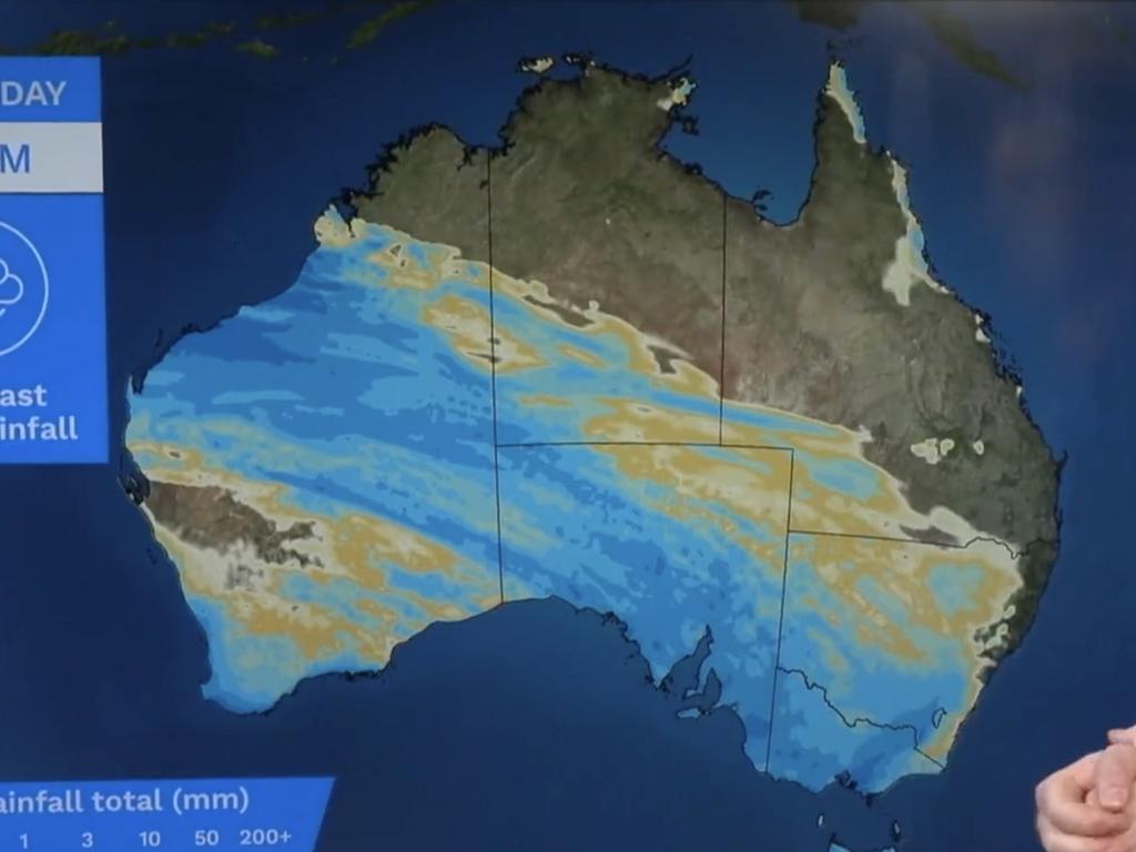 Temperatures will drop below freezing in parts of Tasmania, Victoria, the ACT and NSW. Picture: BOM