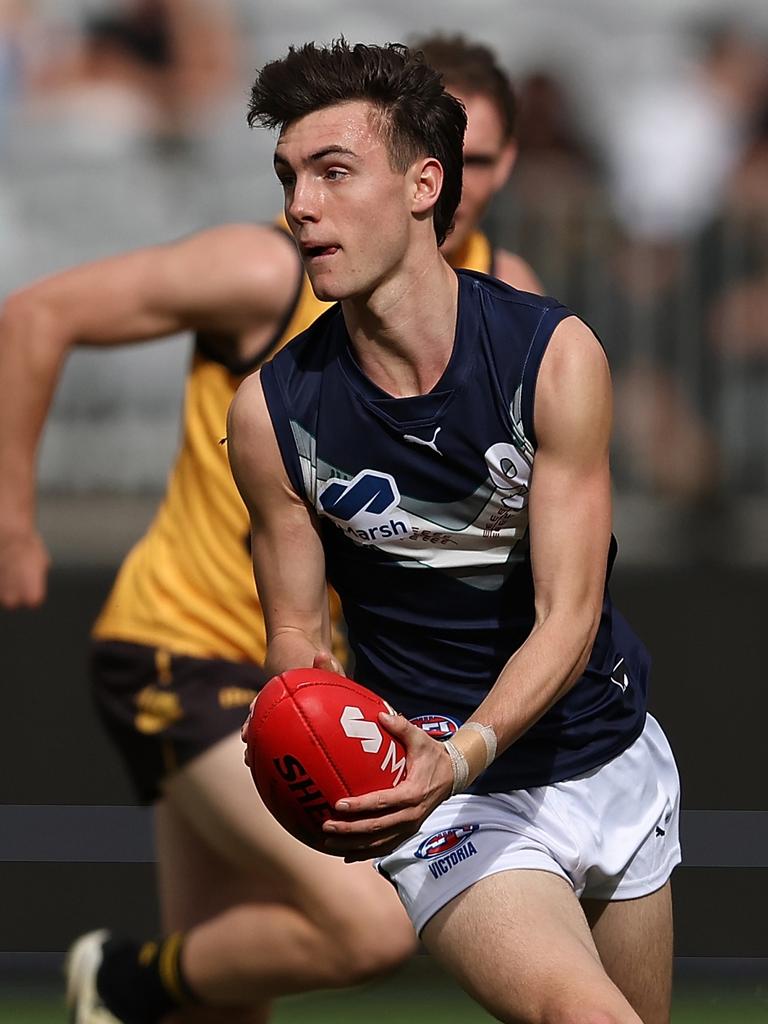 No. 1 AFL Draft pick contender Jagga Smith in action for Vic Metro. Picture: Paul Kane/AFL Photos