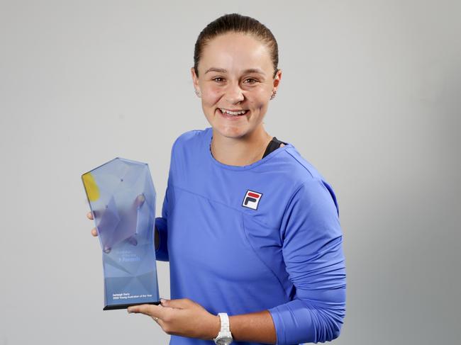 Ash Barty: the Young Australian of the Year for 2020. Picture: NADC/SALTY DINGO