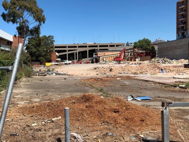 Plans were first approved in 2015, but early demolition works have only just started. Picture: Tony Ibrahim