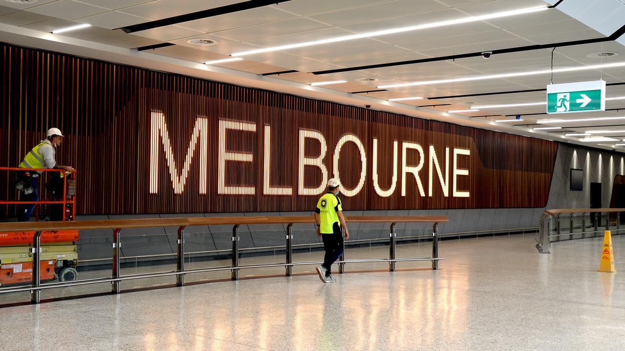 Two Sydney women were stopped without permits at Melbourne Airport. Picture: NCA NewsWire/Andrew Henshaw