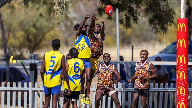 Alice Springs Town Council have blocked the CAFL Community Cup from being played in Alice Springs. Picture: AFLNT Media