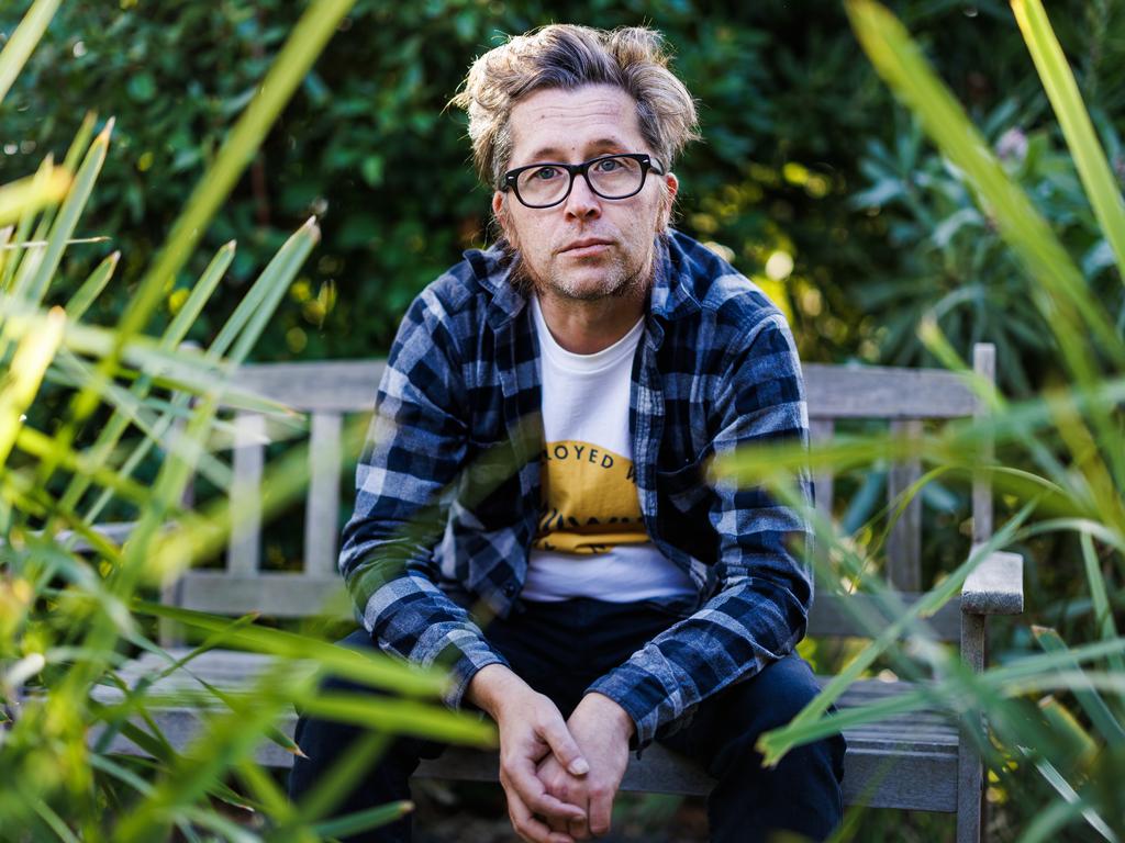 Jez Heywood at his home in Carrum Downs. Picture: Aaron Francis/The Australian