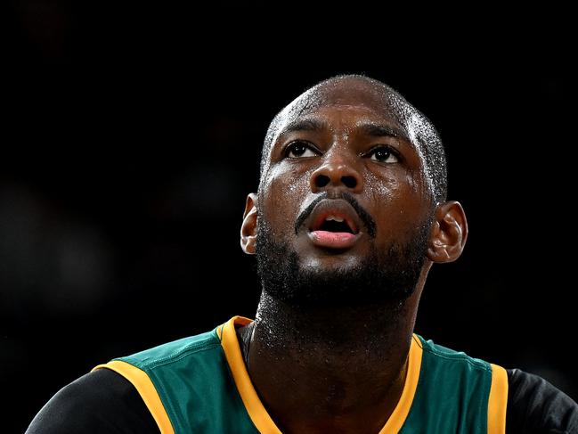 Milton Doyle scored 32 points in the first winning match of the season, beating the Brisbane Bullets in a gutsy 90-86 overtime thriller at MyState Bank Arena on October 9. Picture: Steve Bell/Getty Images