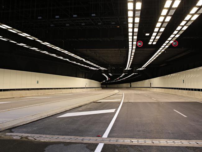 Generic views of the new M5 /M8 tunnel on the 4th of July. PICTURE: Adam Yip