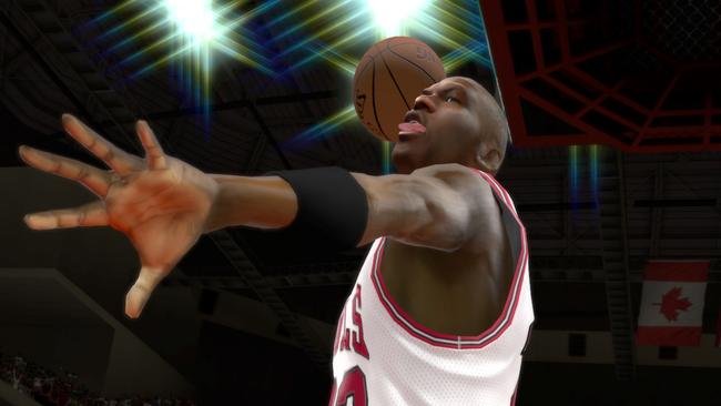Michael Jordan. NBA 2K12 game.
