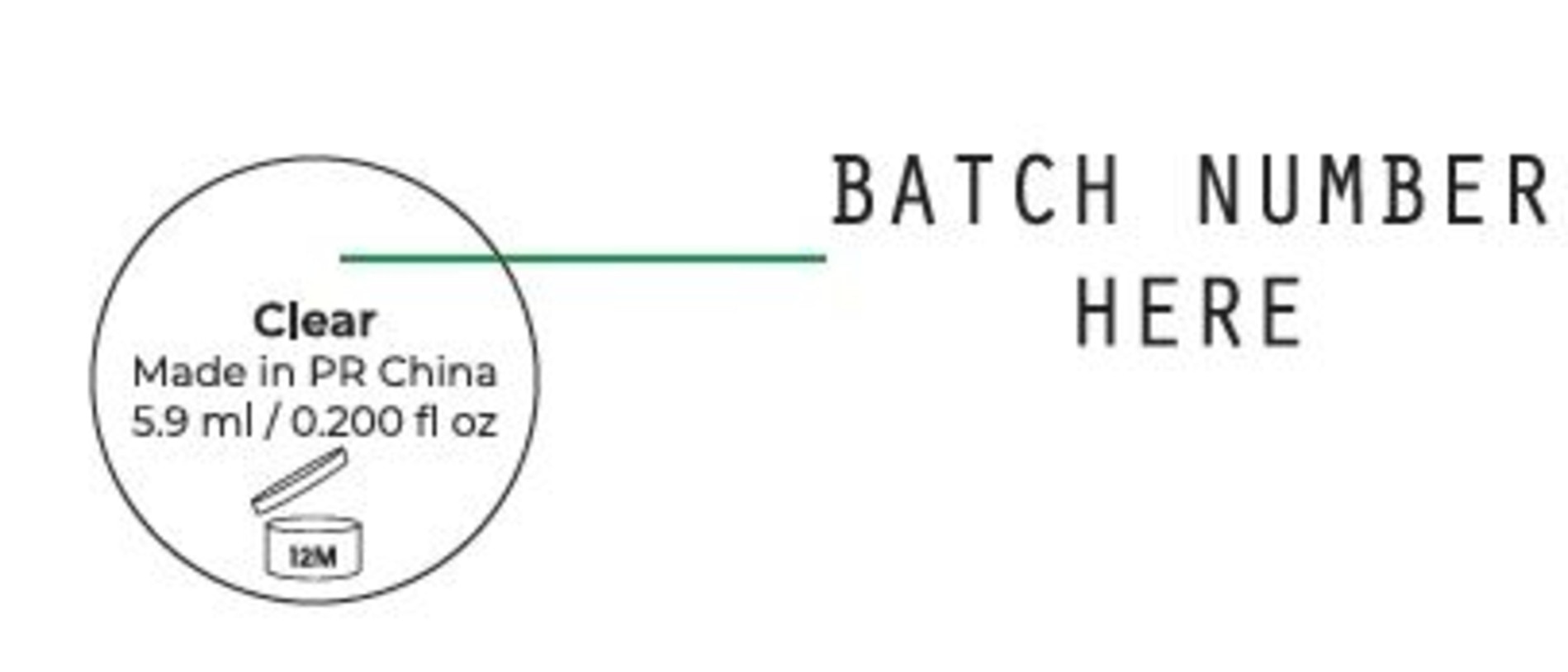 Where consumers can check to see if they're product is from any of the affected batches. Picture: MCoBeauty