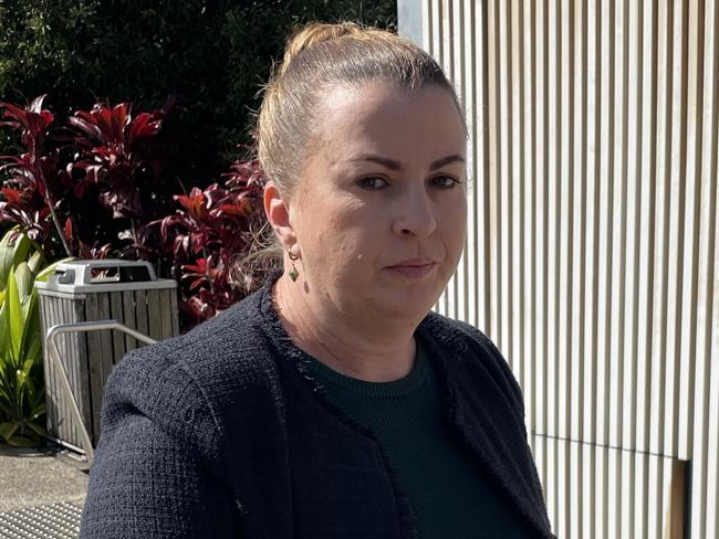 NBN Coffs Harbour journalist Alison Paul appeared at Coffs Harbour Local Court on August 9, 2023, after being arrested at an anti-logging forest protest site. Picture: Chris Knight