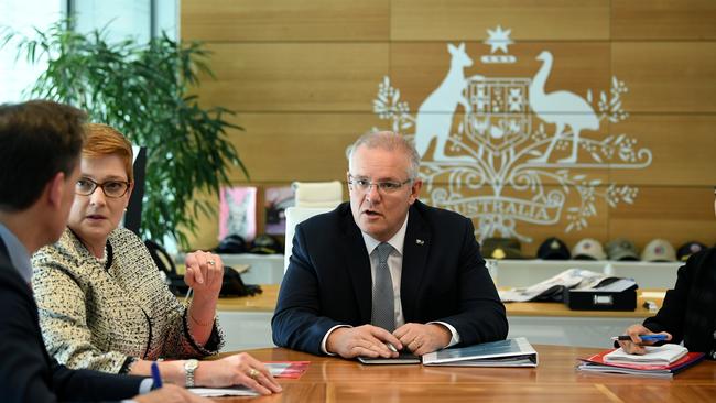 Foreign Minister Marise Payne has a broader role in the PM’s leadership group: his eyes and ears.