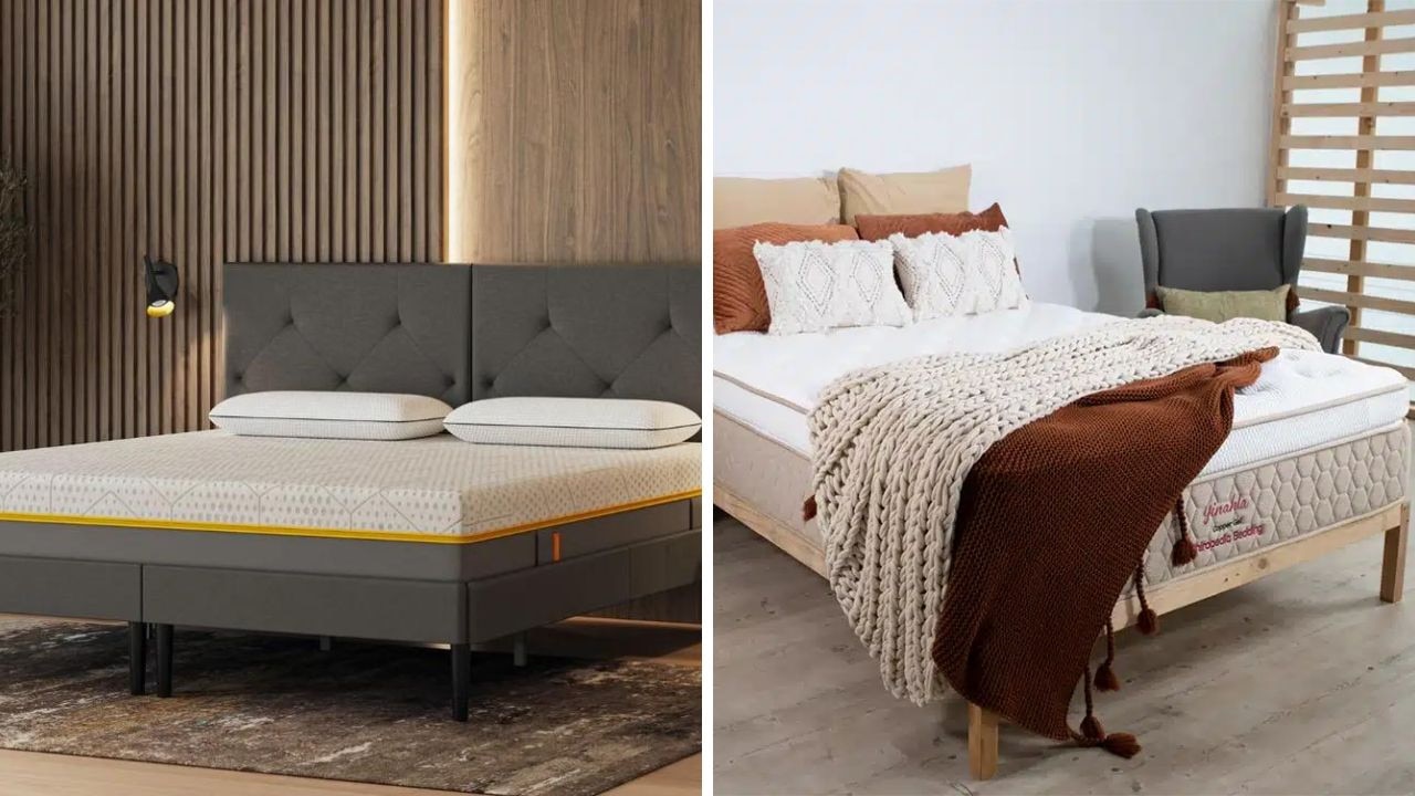 Don't sleep on these top-rated mattresses. Pictures: Emma, Yinahla.