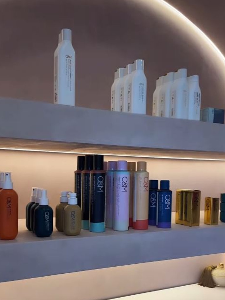 Popular Australian haircare brand O&M are leading the way with dry conditioner Down Under. Picture: Instagram