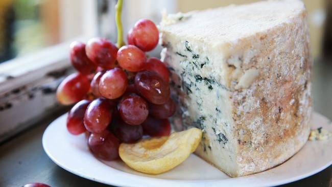 The RQFWS Grand Champion of Cheese winner Berrys Creek Gourmet Cheese 'Riverine Blue'. Picture: Claudia Baxter