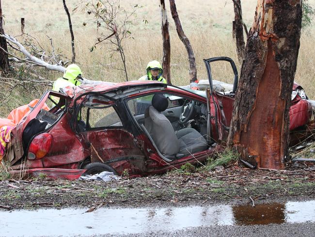 Four people were killed in a crash in Bochara in May. Picture: David Crosling