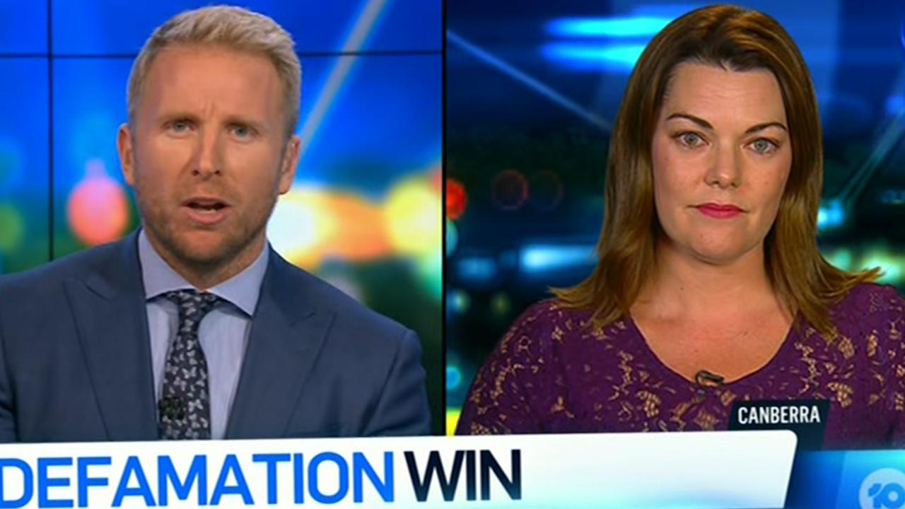 Hamish Macdonald asks Sarah Hanson-Young "personal" question