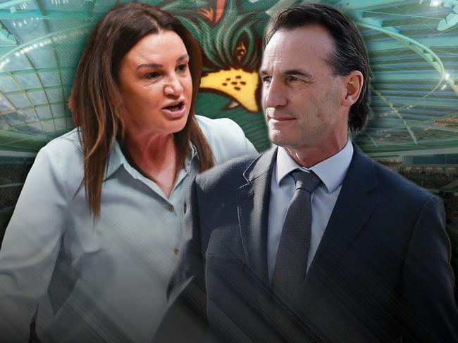 Jacqui Lambie has slammed Andrew Dillon and the AFL