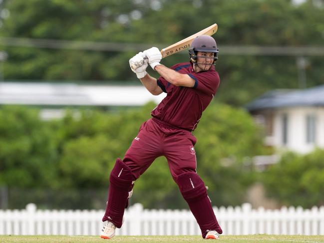 FNQ batting sensation Matthew Wilkins. Picture: Brody Grogan / Queensland Cricket