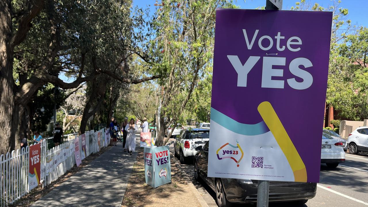 Not a No campaigner in sight in the leafy North Shore suburb of Greenwich. Picture: Supplied to news.com.au