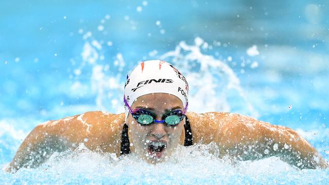 Jenna Forrester competes in the Womens 200 Metre Individual Medley. (Photo by Quinn Rooney/Getty Images)