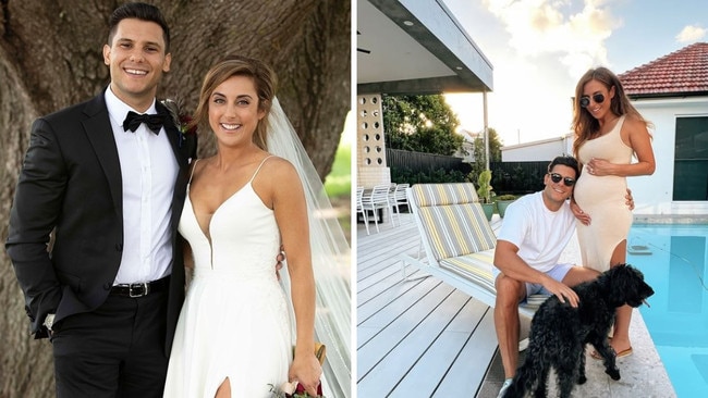 A standout love story from Season 8 is Kerry Knight and Johnny Balbuziente. Although they joined the experiment midway through as intruders, they quickly grew close, with Johnny’s calm and supportive nature complementing Kerry’s open and genuine personality. They welcomed their beautiful daughter, Chloe, in June 2024. Picture: Instagram
