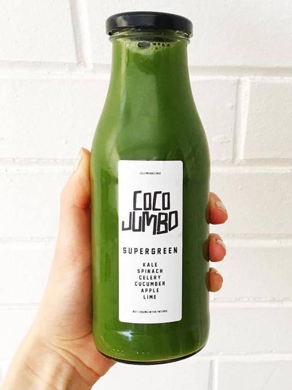 Supergreen juice from Coco Jumbo.