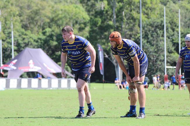 Byron Murphy and Tom Twaddel during the 2024 season.