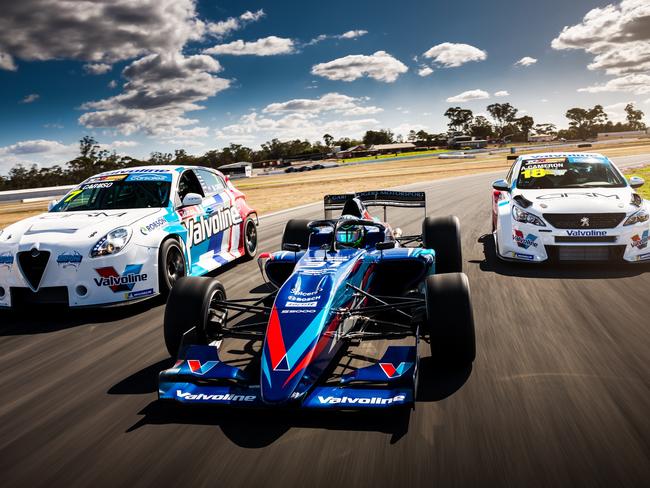 TCR Australia touring cars and V8-powered S5000 single seat racers will roar into Tasmania in January next year