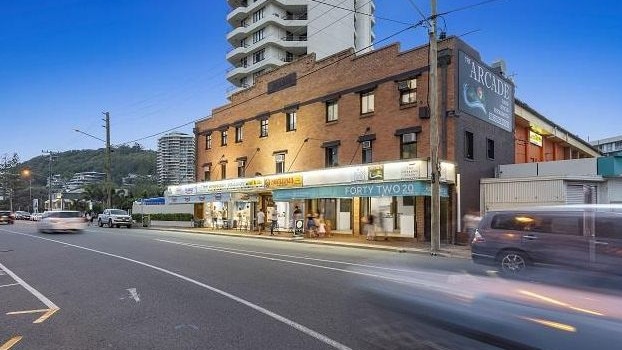 The Old Burleigh Arcade will be demolished after selling for $18.5 million. Photo: Supplied