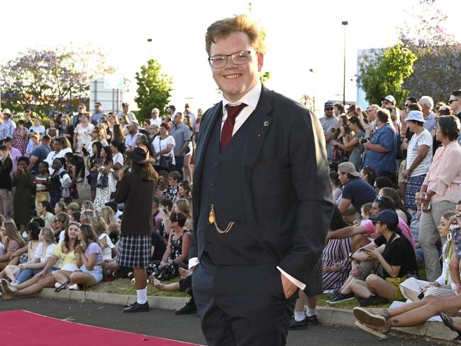 Harristown High School formal 2020 at Highfields Cultural Centre. Zack Tozer.