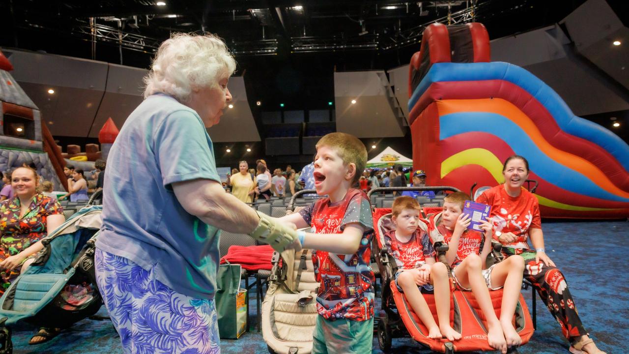 The Cairns Special Children's Christmas Party returned to the Cairns Convention Centre this year under new event director Ally Young. Picture: Colyn Huber