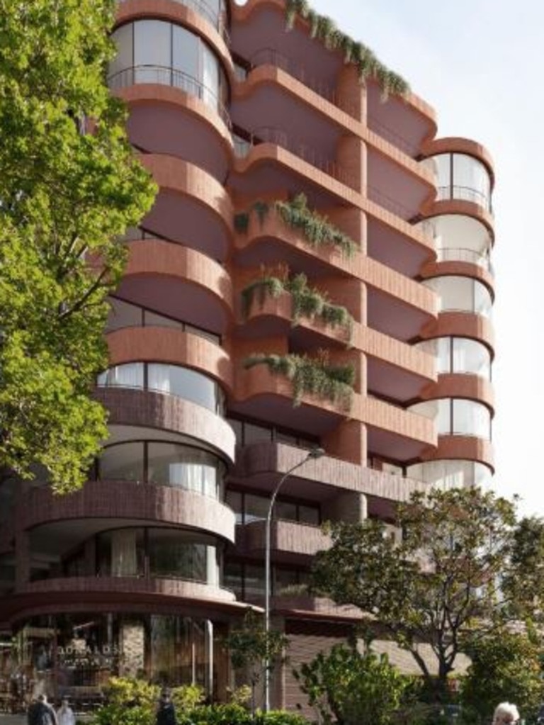 The proposed development of the Potts Point building. Picture: Supplied