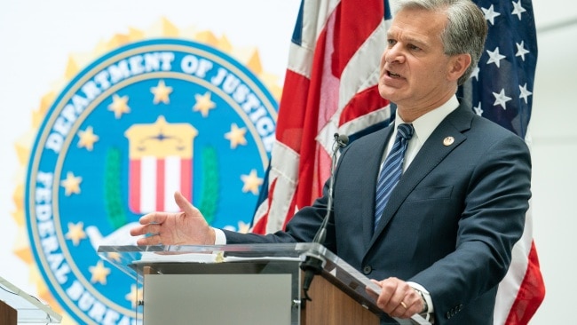 Mr Wray said he is confident Beijing is “drawing all sorts of lessons” from Russia’s invasion of Ukraine. Picture: Getty