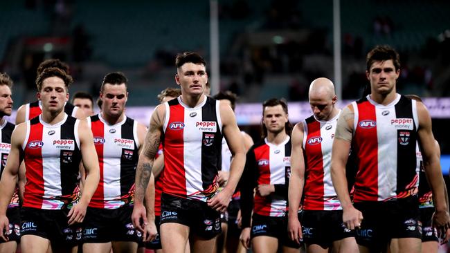 St Kilda is on a three-game slide. Picture: Brendon Thorne/AFL/Getty