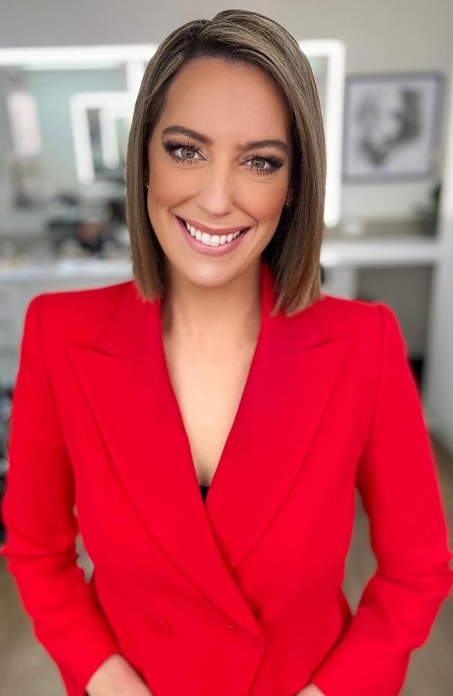 Newsreader Samantha Heathwood is shifting from Channel 9 to Channel 7. Picture: Instagram