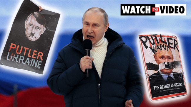 Putin doubles down on mission to save Ukraine from "Nazi West"