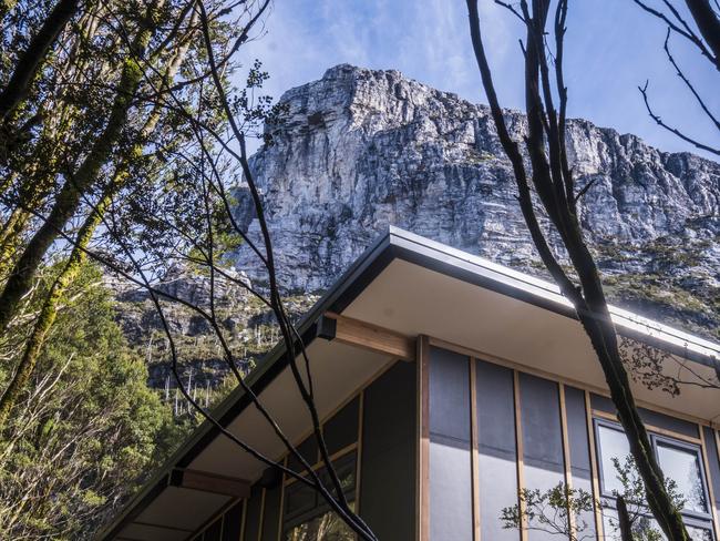 The Tahune Hut redevelopment. Picture: CHRIS CRERAR