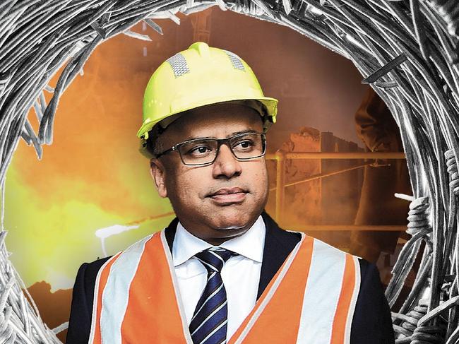 British tycoon Sanjeev Gupta. Picture: The Australian