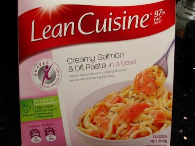 Lean Cuisine Creamy Salmon & Dill Pasta - packet.