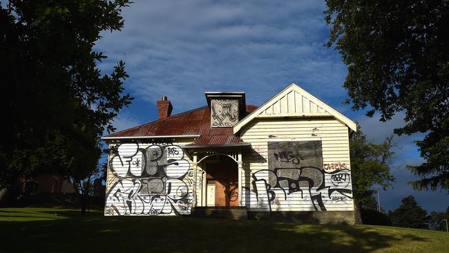 Generic photograph of an abandoned house in Hobart, Tasmania, Monday, December 14, 2015. Picture: AAP Image/Dave Hunt