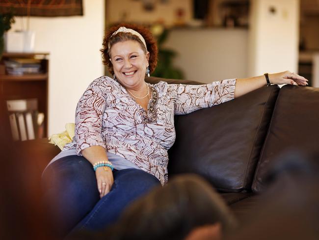 Kathleen Folbigg keeps a smile on her face. She admits it's a shield to hide her pain. Picture: Sam Ruttyn